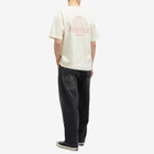 Honor the Gift Men's Globe Logo T-Shirt in Cream