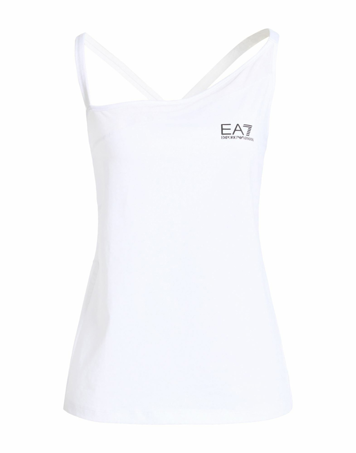 Ea7 Womens Top in Off white