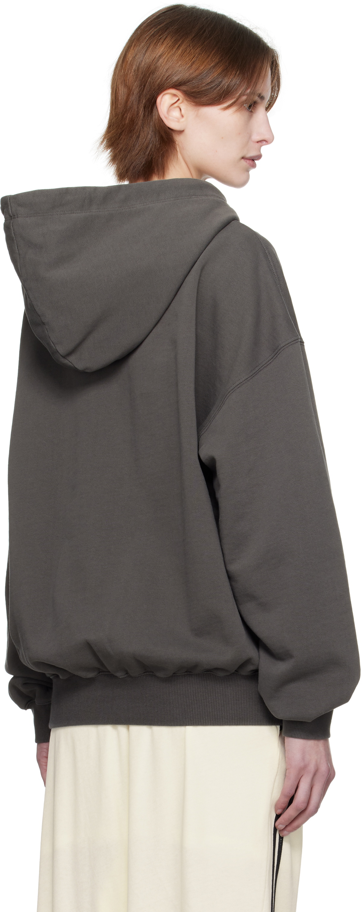 Kijun Gray 'Odyssey' Crotchet Hoodie