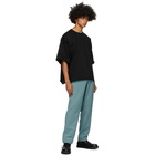 Issey Miyake Men Blue Cotton Trousers