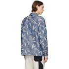 rag and bone Indigo Flower Mace Shirt