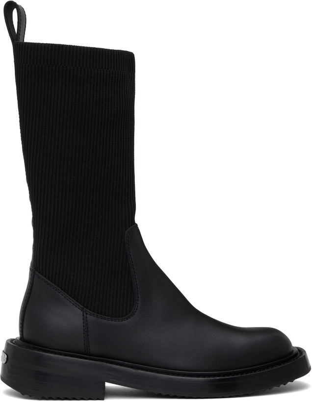 Photo: Alexander Wang Black Detroit Sock Boots