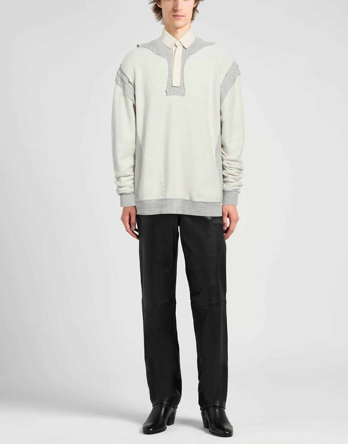 Maison Margiela Mens Sweatshirt Light in Grey