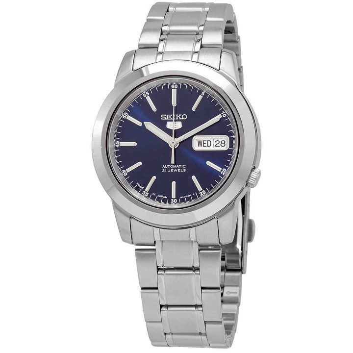 Photo: Seiko 5 Automatic Blue Dial Mens Watch SNKE51J1