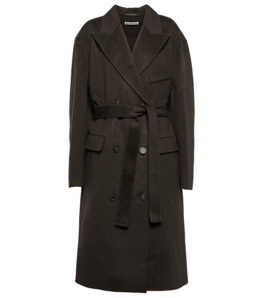 Acne Studios Double-breasted wool-blend coat Acne Studios Acne Studios Double-breasted wool-blend coat Acne Studios