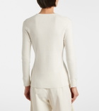 The Row Okino cotton and silk cardigan