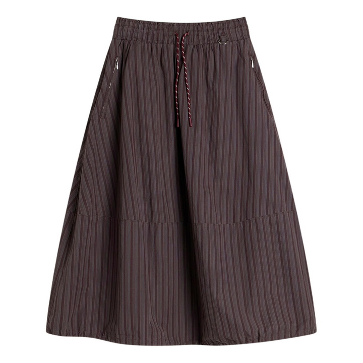 Photo: Damson Madder Women's Lainey Midi Skirt in Merlot