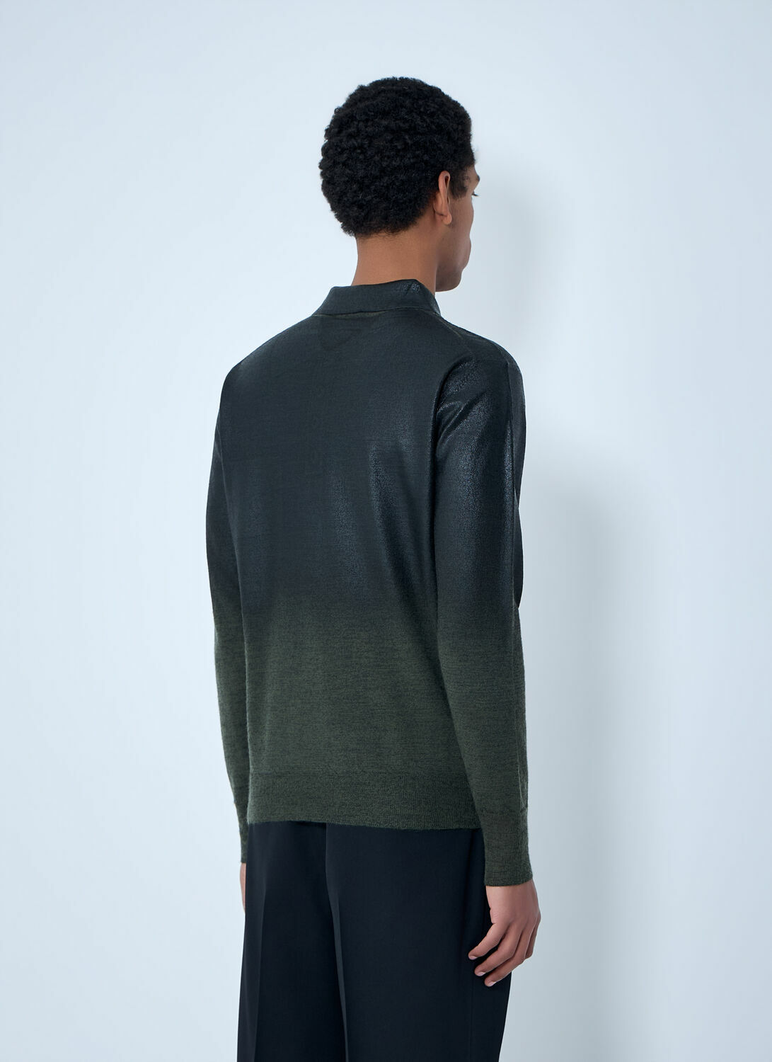 Maison Margiela Long Sleeve Polo Shirt