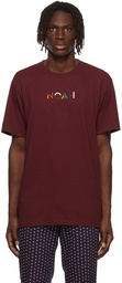 Noah Cotton Sign Embroidery T-Shirt