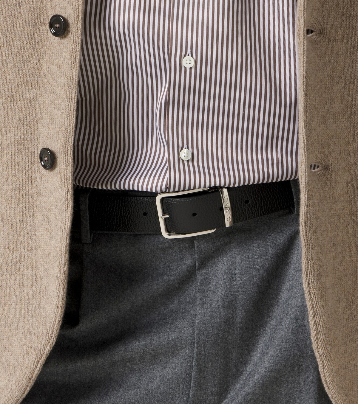 Canali Leather belt