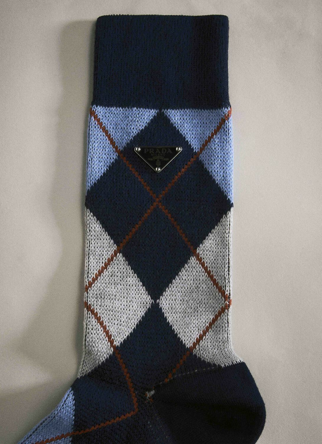 Prada Argyle Socks
