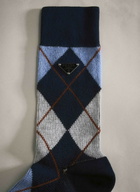 Prada Argyle Socks