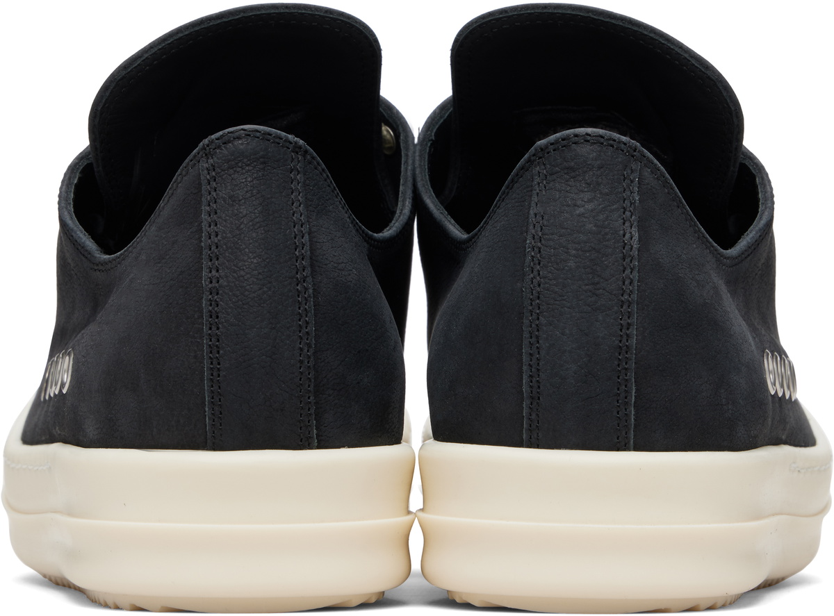 Rick Owens Black Temple Extreme Low Sneakers