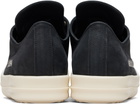 Rick Owens Black Temple Extreme Low Sneakers