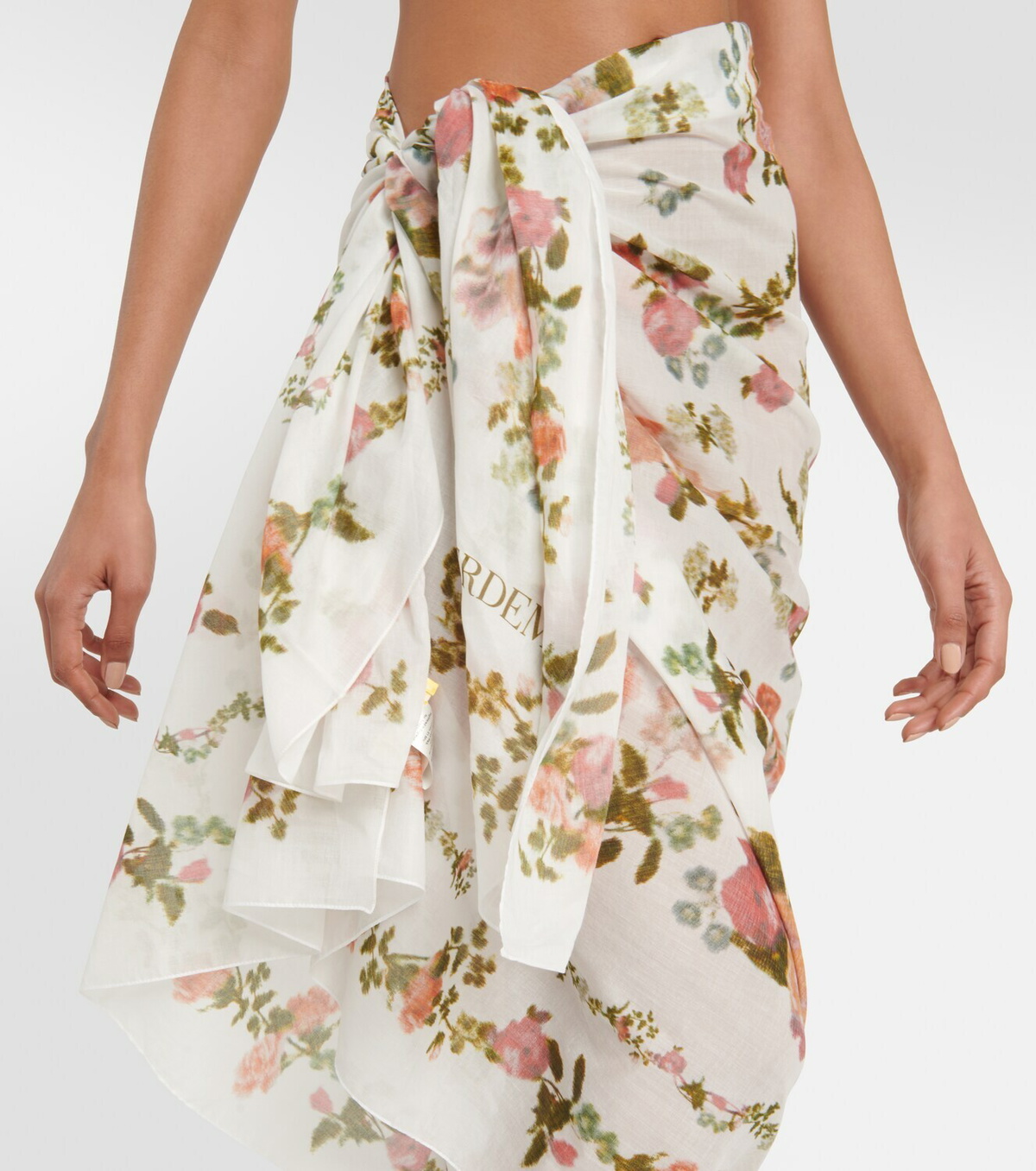 【 Erdem】Chun floral ビキニトップ Erdem Floral cotton voile beach cover-up Erdem