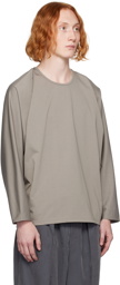 RAINMAKER KYOTO Taupe Dolman Long Sleeve T-Shirt