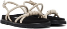 Reike Nen Beige Knotted Sandals