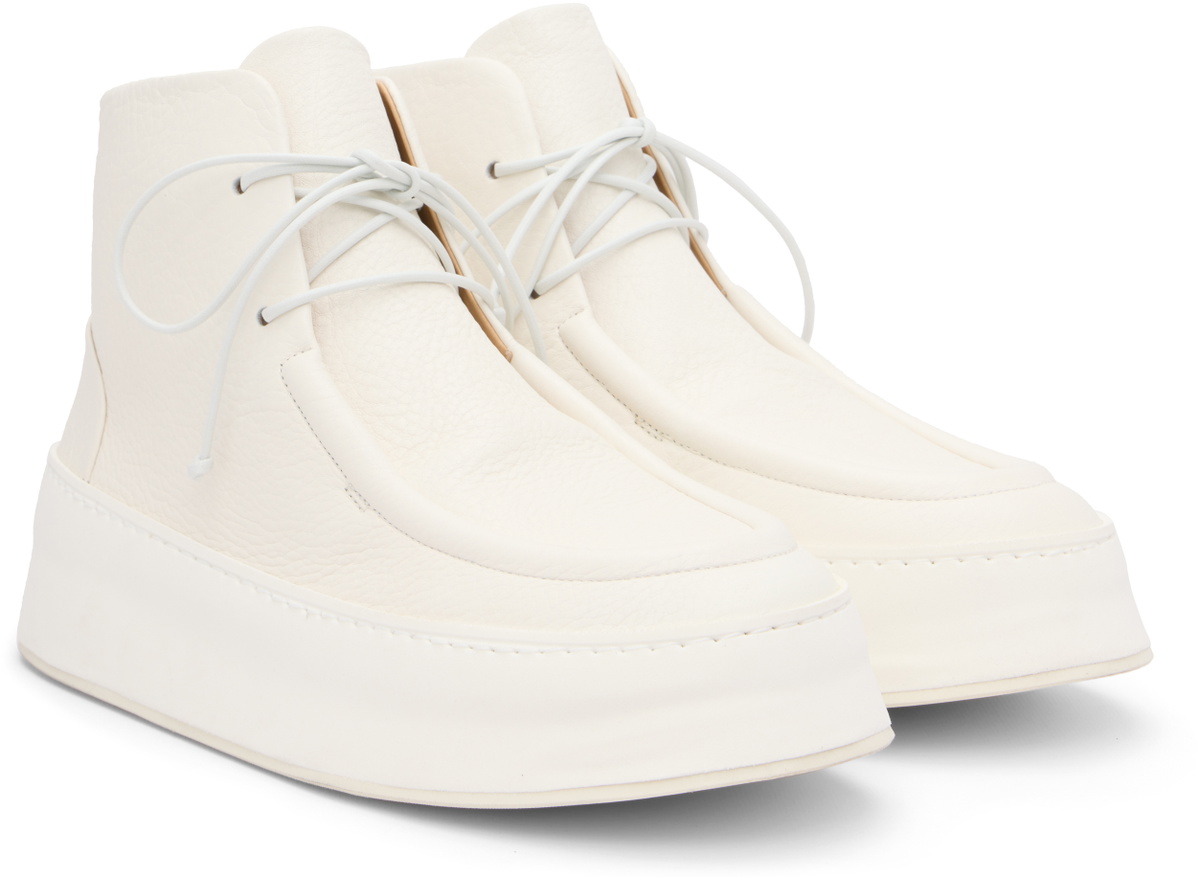 Marsèll White Cassapana Sneakers