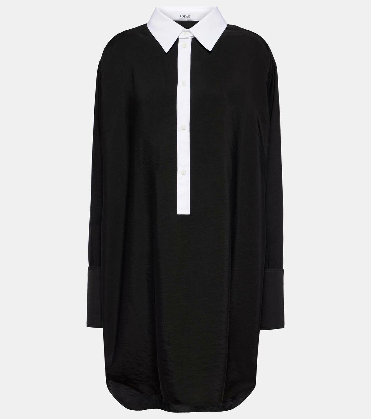【LOEWE】Twill Shirt Dress Loewe Twill shirt dress Loewe
