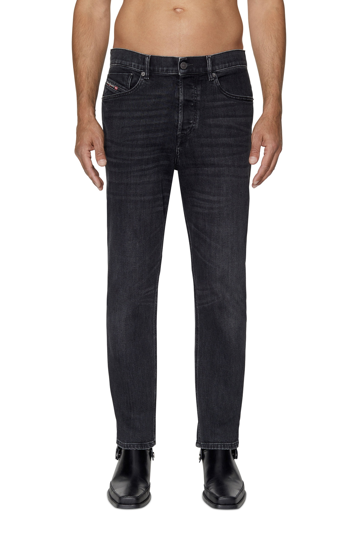 Diesel Relaxed Jeans - D-Fish - Jeans Mens in Blue Diesel