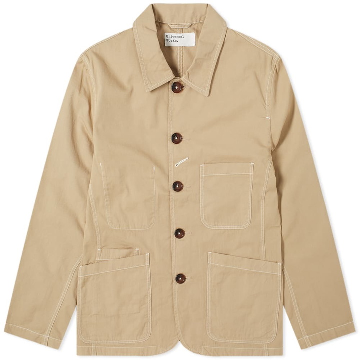 Photo: Universal Works Fine Twill Bakers Jacket