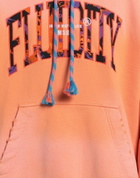 Msgm Mens Sweatshirt in Orange