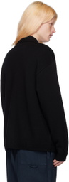 YMC Black Archie Cardigan