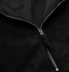 Pop Trading Company - Cotton-Corduroy Half-Zip Jacket - Black