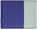 Paul Smith Green & Blue Embossed Wallet