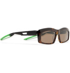 Balenciaga - Rectangle-Frame Tortoiseshell Acetate Sunglasses - Tortoiseshell