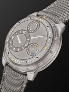 Ressence - Type 5 L Automatic 46mm Titanium and Leather Watch, Ref. No. TYPE 5 Lum