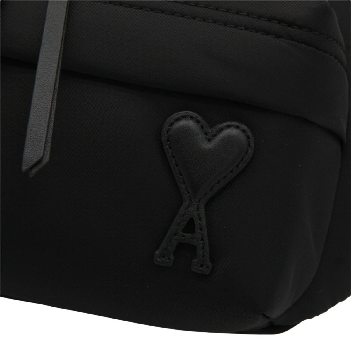 Ami Alexandre Mattiussi Black Marcel Belt Bag