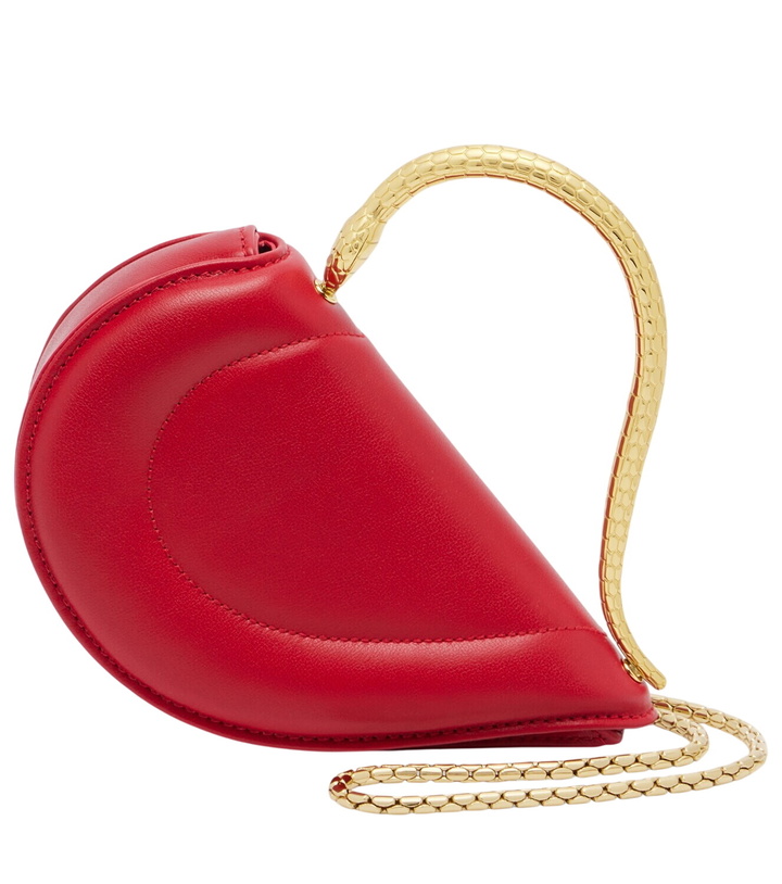 Photo: Bvlgari Serpenti Cuoricino Mini leather top-handle bag