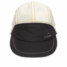 and wander Men's x ROA Ripstop Wind Cap in Off White 