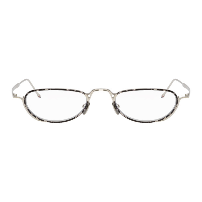 Thom Browne Silver TBX913 Glasses Thom Browne