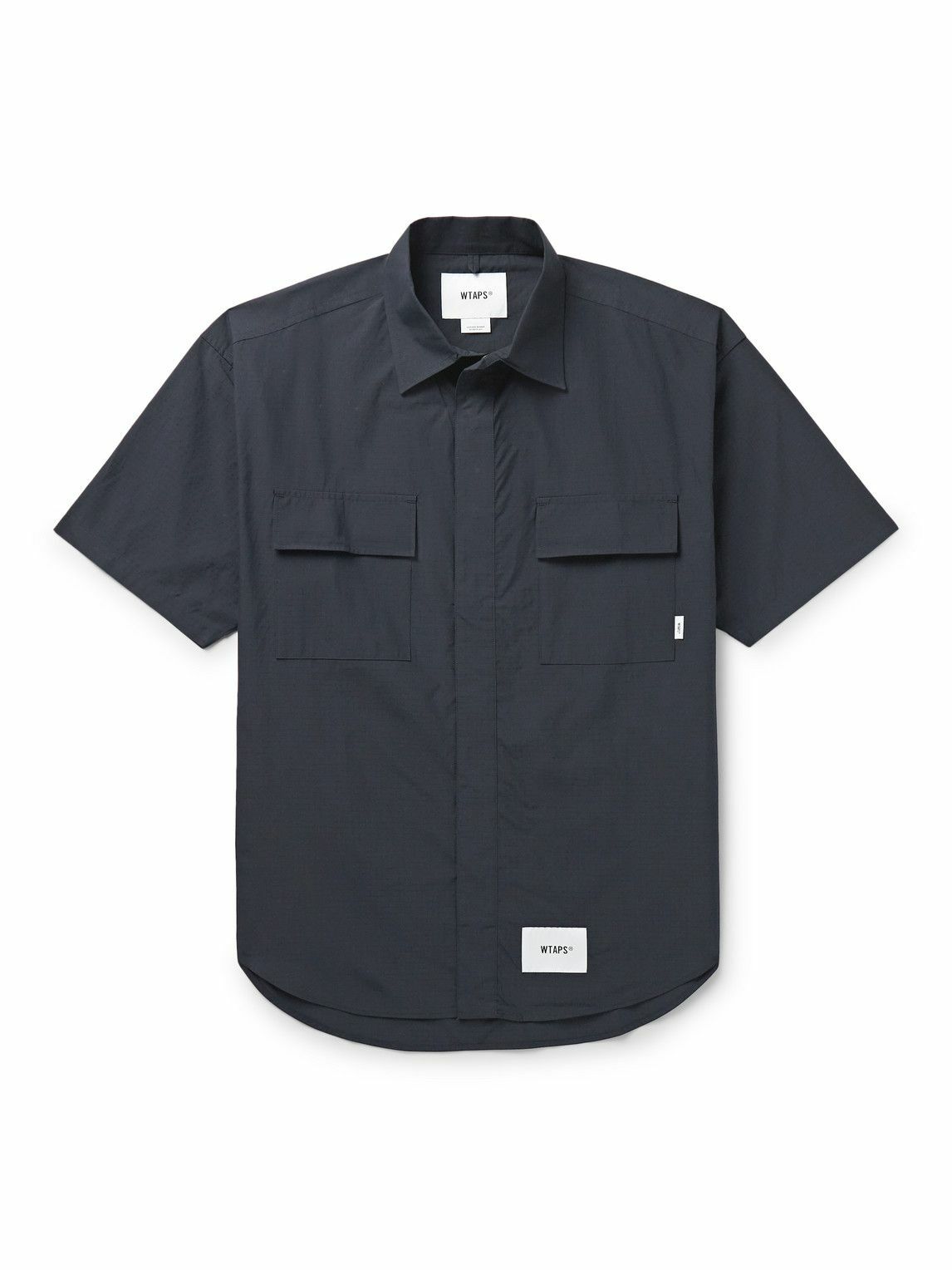 WTAPS - Cotton-Blend Ripstop Shirt - Blue WTAPS