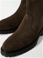 Mr P. - Olie Shearling-Lined Suede Boots - Brown