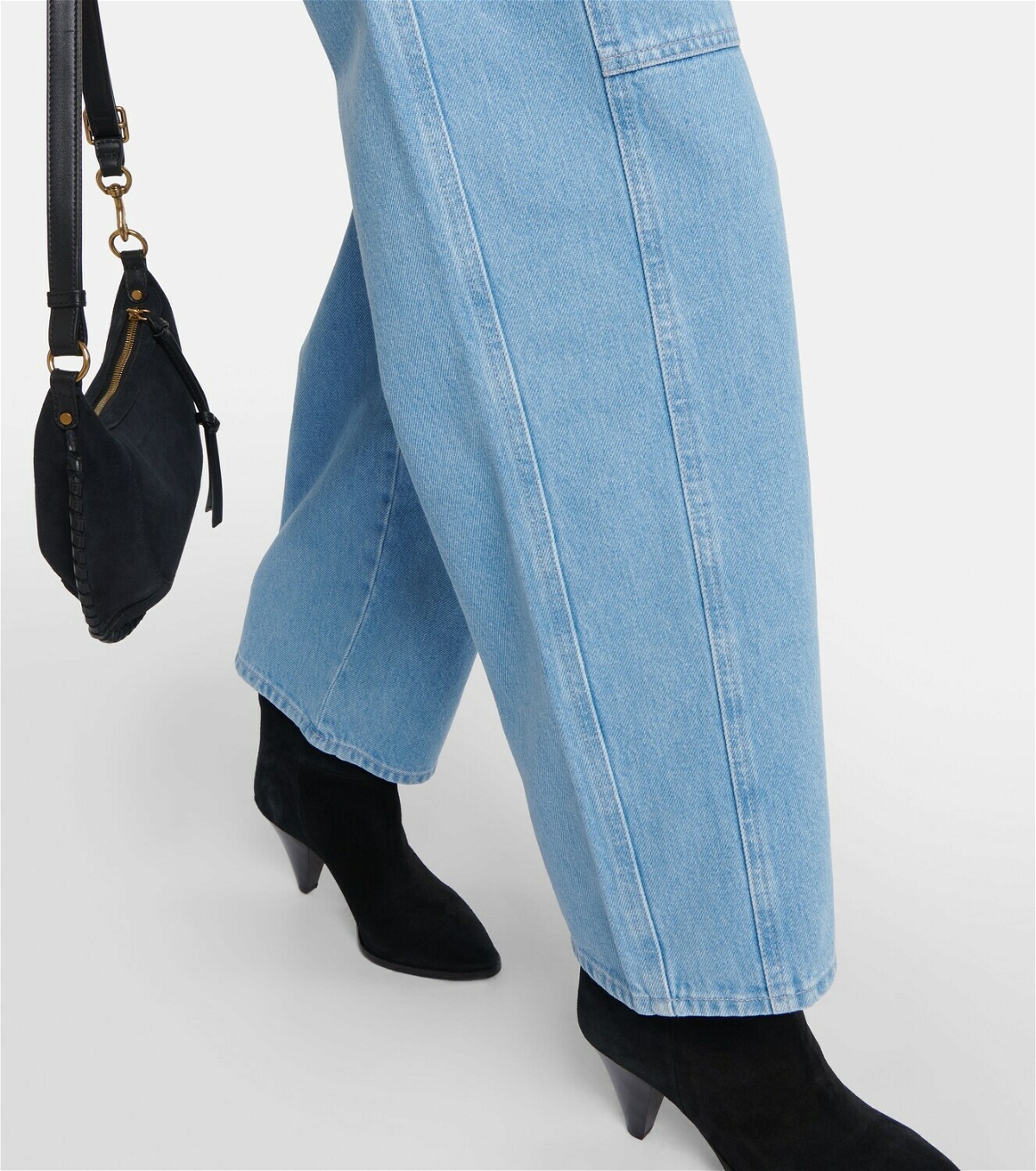 Marant Etoile Valeria mid-rise straight jeans Isabel Marant Etoile