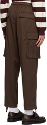 Uniform Bridge Brown Drawstring Cargo Pants