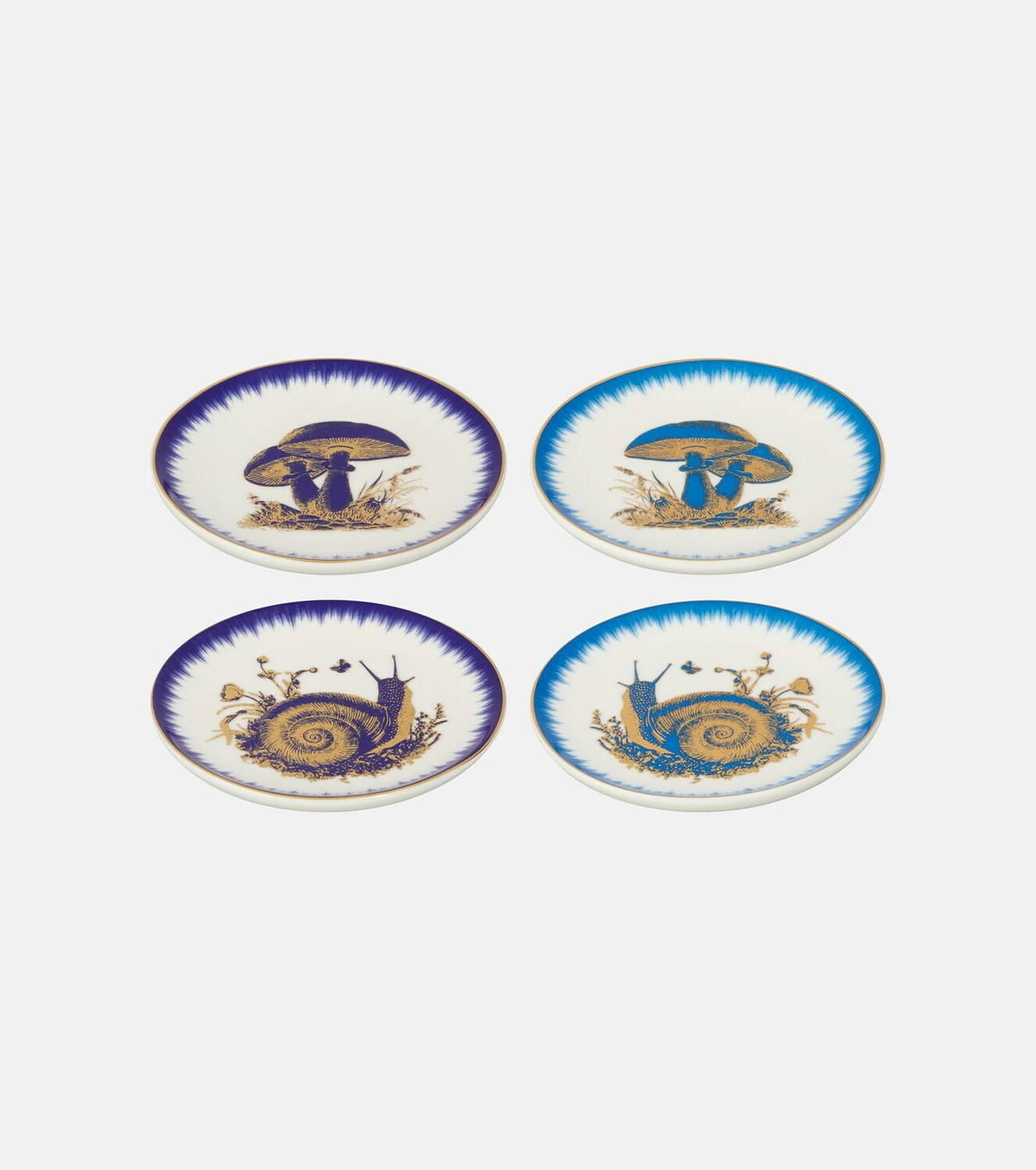 Jonathan Adler Botanist set of 4 porcelain coasters
