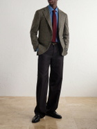 J. Mueser - Waverly Prince of Wales Checked Virgin Wool-Tweed Blazer - Green
