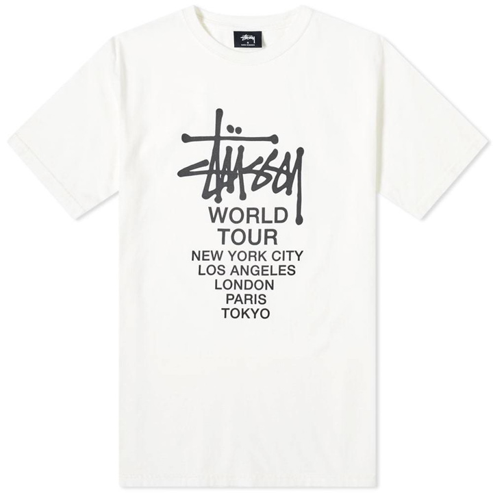 Photo: Stussy Pigment Dyed Tour Tee Natural
