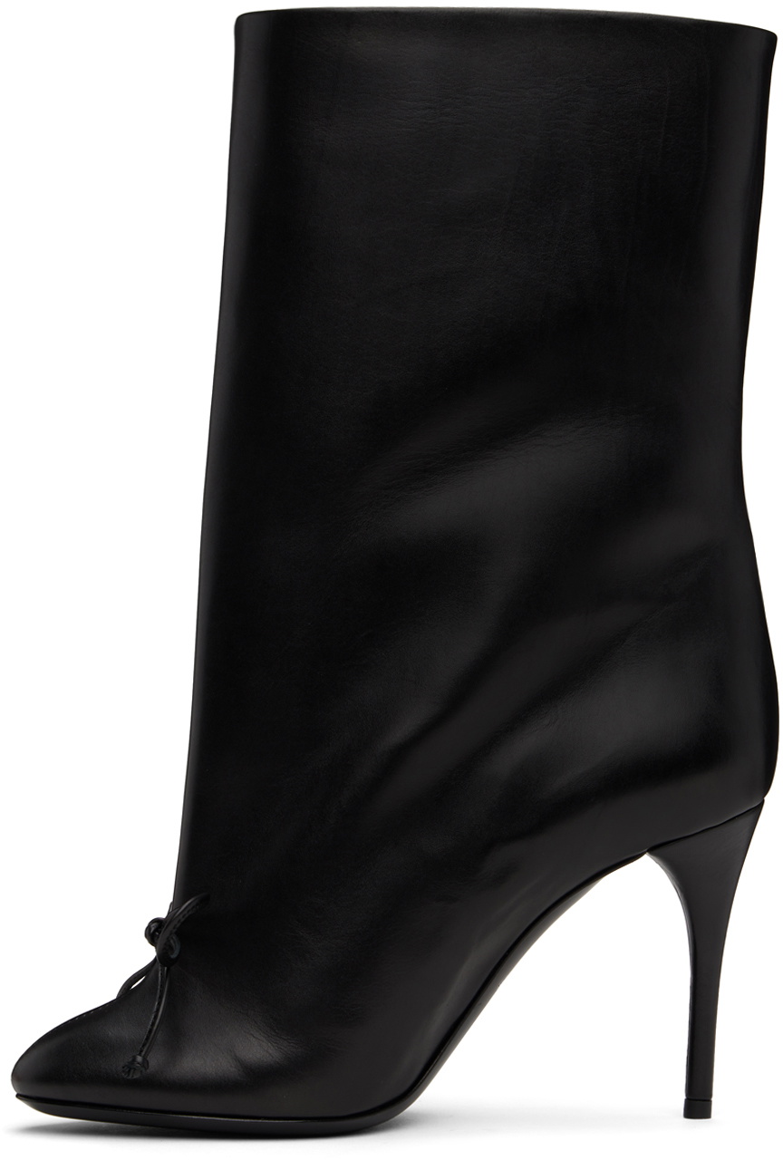 ALAÏA Black Decollete Low Boots