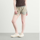 Rick Owens DRKSHDW Women's Fog Boxer Shorts in Mineral Pearl