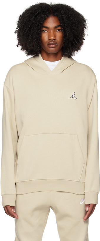 Photo: Nike Jordan Beige Brooklyn Hoodie