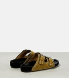 Isabel Marant - Lennyo embellished suede sandals