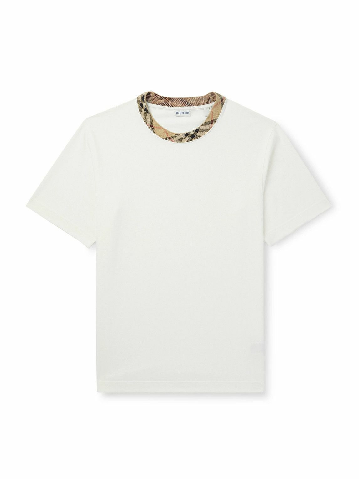 Burberry Men's Chain Print T-Shirt in Knight Burberry