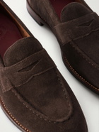 Grenson - Lloyd Suede Loafers - Brown