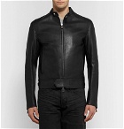 Berluti - Unlined Leather Biker Jacket - Men - Black