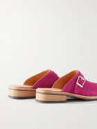 Our Legacy - Camion Suede Clogs - Pink